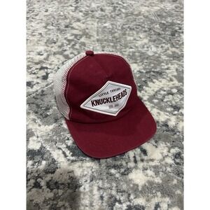 Knuckleheads Toddler Boy Adjustable SnapBack Hat red Xs